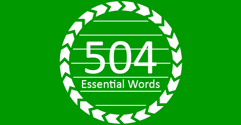 لغات کتاب 504